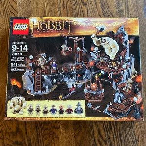 The Hobbit Lego, The Goblin King 79010